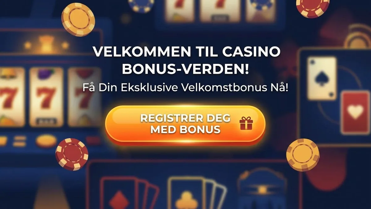 Registrer deg med bonus